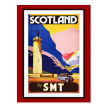 Postcard Scotland Greetings Vintage