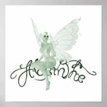 Poster - Absinthe Art Signature Green Fairy