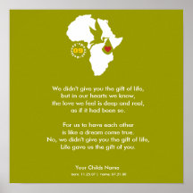 Poster - Adoption Poem - Gift of You