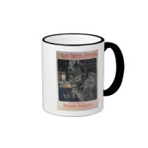 Poster advertising The Master Singers mugs