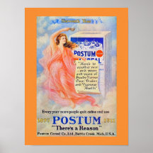 POSTER: Copy of VINTAGE POSTUM AD 1895 1911