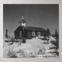 Poster / Episcopal Church at Arctic Village