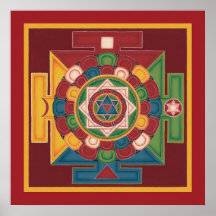 POSTER Mandala of 5 Elements - starts from $14.25