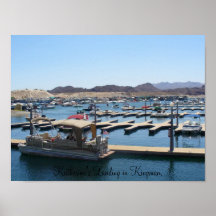 Poster of Boats on the Water