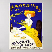 Poster/Print: Amandines de Provence by Cappiello