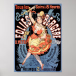 Poster/Print: Folies Bergere - Cheret