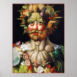 Poster/Print: Vertumnus (Portrait of Rudolf II)