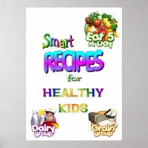 Poster-Smart Recipes for Healthy kids