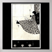Poster-Vintage Illustration-Aubrey Beardsley 45