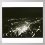 Poster-Vintage-New York at Night
