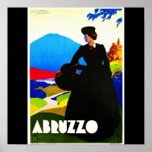 Poster-Vintage Travel-Abruzzo 2