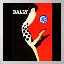 Poster-Vintage Travel-Bally