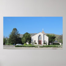 Poster: Zion Lutheran Church, San Luis Obispo