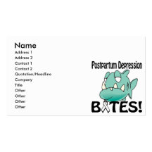 Postpartum Depression BITES Business Card