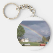 pot at the end of the rainbow keychains