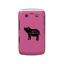 Pot Belly Pig Blackberry Bold Case