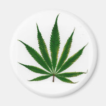 Pot Leaf Refrigerator Magnet