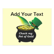 Pot of Gold Postcards