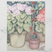 Pot Plant Art Flyer