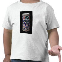 Pot with a floral decoration, Iznik t-shirts