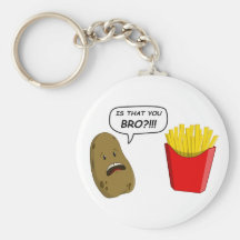 potato and fries key chains
