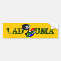 Potjiekos lovers South African flag gifts Bumper Sticker