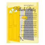 Potluck Party Personalised Announcements