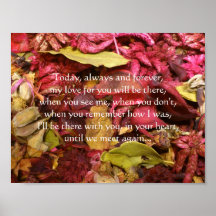 Potpourri Picture with Poem Posters