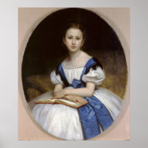 Potrait of Miss Brissac Poster