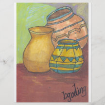 Pots in the Corner Flyer Design