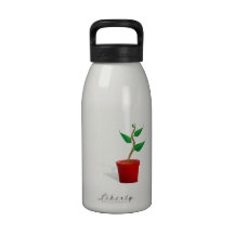 Potted Plant Drinking Bottle