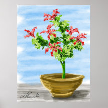 Potted Plant Poster