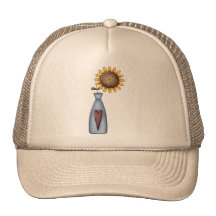 Potted Sunflower Trucker Hat