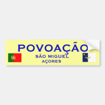 POVOAÇÃO Bumper Sticker
