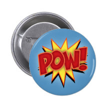 Pow! Pinback Button