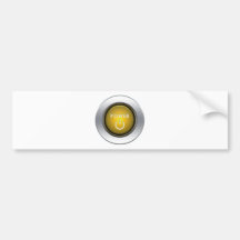Power Button Bumper Sticker