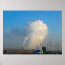 Power Station Pollution 7 Print