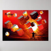 Power & strength, Strength, Power Poster