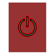 Power Symbol Post Cards