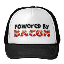 Powered by Bacon Mesh Hat