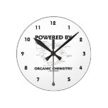 Powered By Organic Chemistry (Krebs Cycle) Wall Clocks