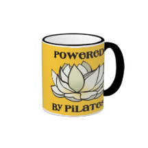 Powered By Pilates Lotus Mug