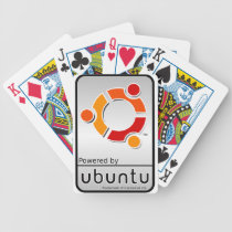 Powered By Ubuntu Cards playing cards