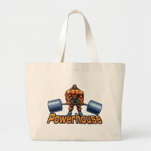 Powerhouse Deadlift Tote Bag