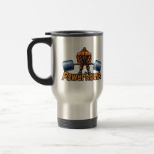 Powerhouse Deadlift Travel Mug