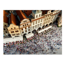 Prague Old Town Square Postcard