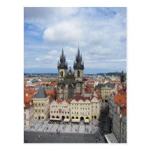 Prague  Postcard