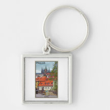 Prague - St Vitus Cathedral Key Chains