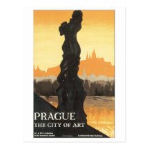Prague, The City of Art Post Cards