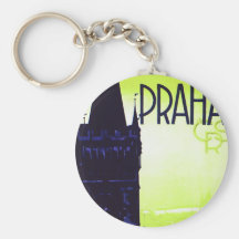 Praha Key Chain